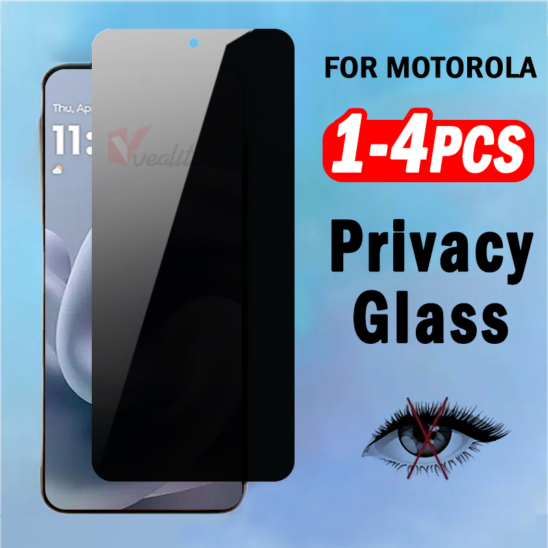 Privacy Screen Protector - 1-4 adet Anti-casus Gizlilik temperli cam
