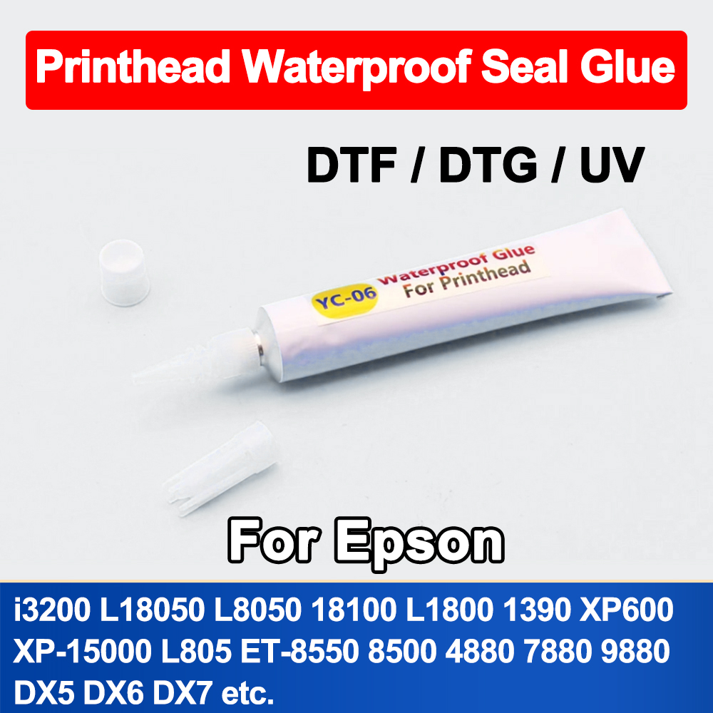 Liquid Uv Glue Kit - Baskı Kafası Sızdırmazlık XP 600 i3200