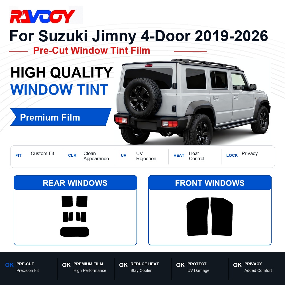 Suzuki Jimny 4 Kapılı 2019-202 - Privacy Screen Protector incelemesi ve fiyatı